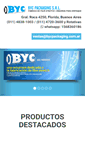 Mobile Screenshot of bycpackaging.com.ar